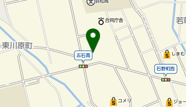 auショップ羽咋の地図画像