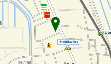 auショップ金沢おこばたの地図画像