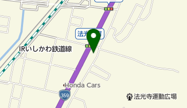 リカーショップひがしだの地図画像