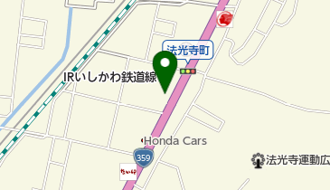 石川中央三菱自動車販売金沢北店の地図画像