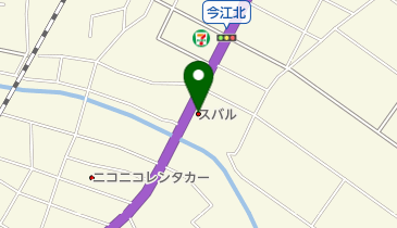 北陸スバル自動車小松店の地図画像