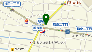 ガリバー金沢増泉店の地図画像
