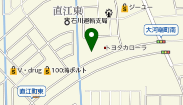 ジャガー金沢の地図画像
