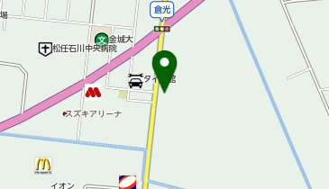 石川トヨタ自動車U-Car白山店の地図画像