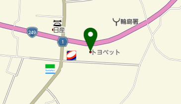 石川トヨペットカローラ輪島店の地図画像