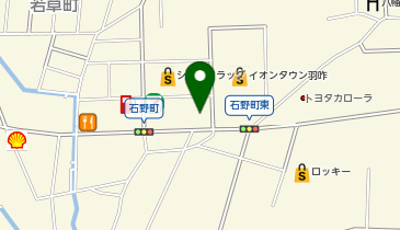 ネッツトヨタ石川羽咋店の地図画像