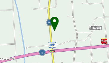 石川トヨタ自動車加賀店の地図画像
