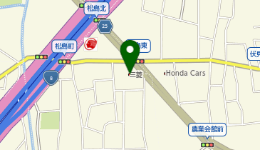 金沢三菱自動車販売金沢西店の地図画像