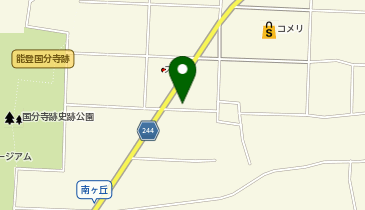 金沢三菱自動車販売七尾店の地図画像