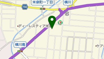 石川ダイハツ販売横川店の地図画像