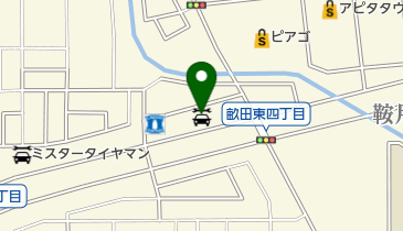 ジェームス鞍月店の地図画像