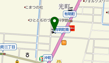 ジェームス小松店の地図画像