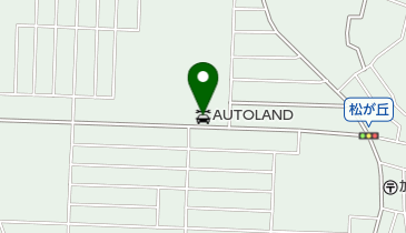 AUTOLANDカワサキの地図画像