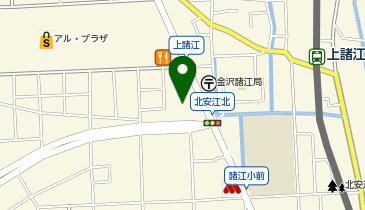 Jネットレンタカー金沢駅西店の地図画像