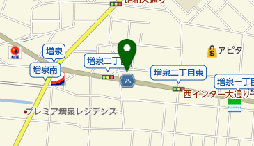 クルマのあんしん館サポーレの地図画像