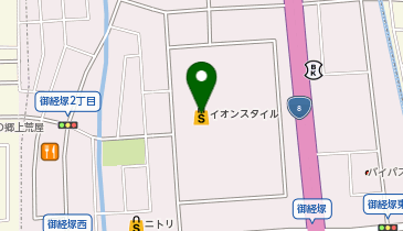 チェントペルチェント御経塚店の地図画像