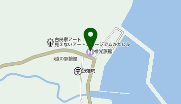 禄光旅館の地図画像