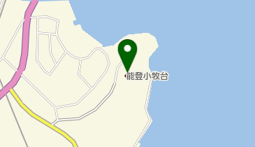国民宿舎能登小牧台の地図画像