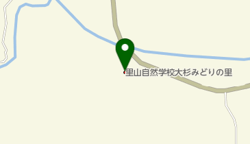 里山自然学校大杉みどりの里の地図画像
