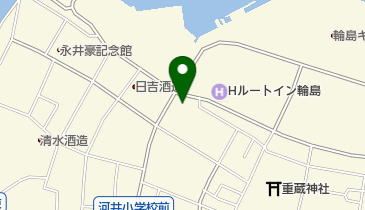 海岸通りの地図画像
