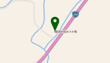 農家民宿ゆうか庵の地図画像