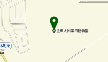 金沢大学医薬保健学域薬学類・創薬科学類附属薬用植物園の地図画像