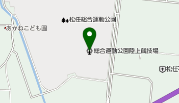 松任総合運動公園陸上競技場の地図画像
