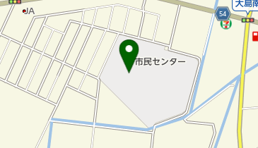 小松市民センターの地図画像