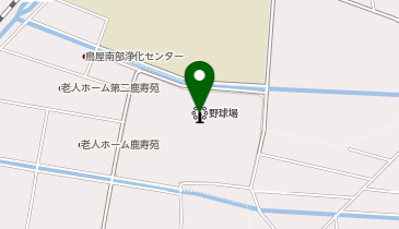 中能登町運動公園野球場の地図画像