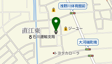 浅野川市民体育館の地図画像