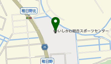 いしかわ総合スポーツセンターの地図画像