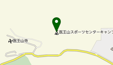 医王山スポーツセンターキャンプ場の地図画像