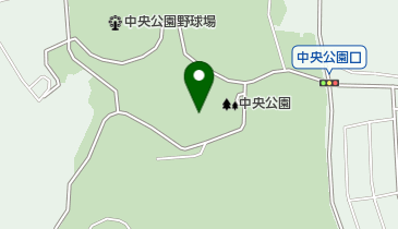 中央公園テニスコートの地図画像