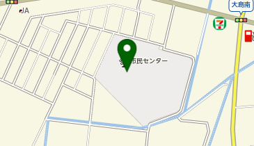 小松市民センターの地図画像