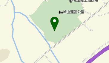 七尾市城山水泳プールの地図画像