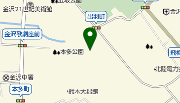 本多の森の蝉時雨の地図画像