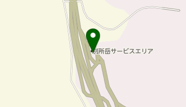 能登有料道路別所岳サービスエリアの地図画像