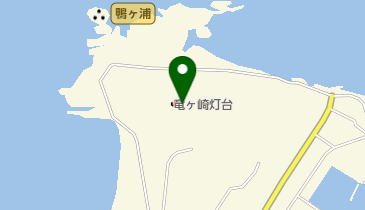 竜ケ崎灯台の地図画像