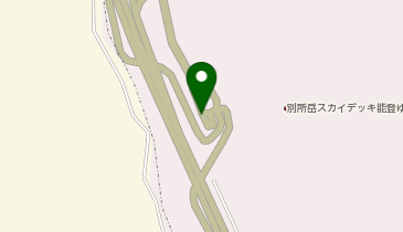 能登有料道路別所岳サービスエリアの地図画像