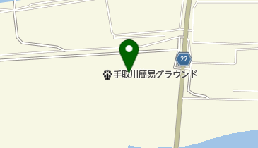 北國大花火川北大会の地図画像