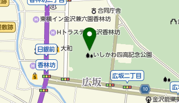 フードピア金沢の地図画像