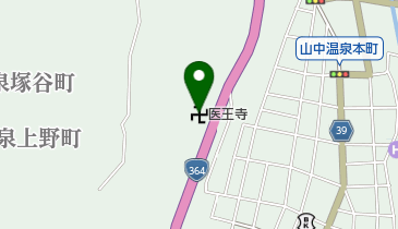 医王寺の地図画像