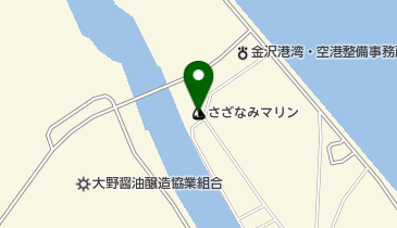 さざなみマリンの地図画像