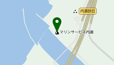 マリンサービス内灘の地図画像