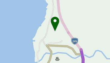 能登金剛温泉の地図画像