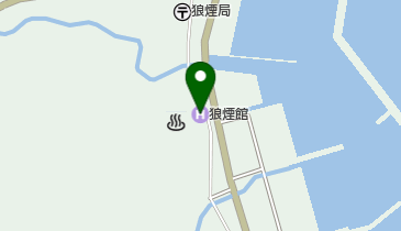 禄剛崎温泉の地図画像