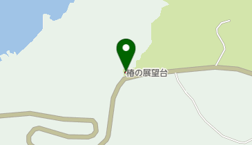 椿の展望台の地図画像