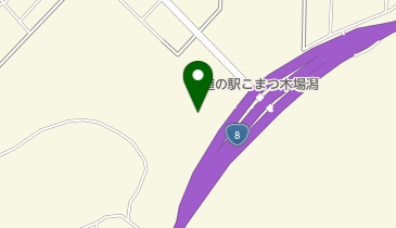 こまつ食と農のふるさと館の地図画像