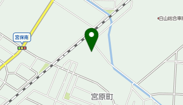 白山市立高速鉄道ビジターセンターの地図画像