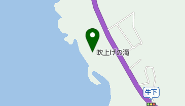 吹上げの滝の地図画像